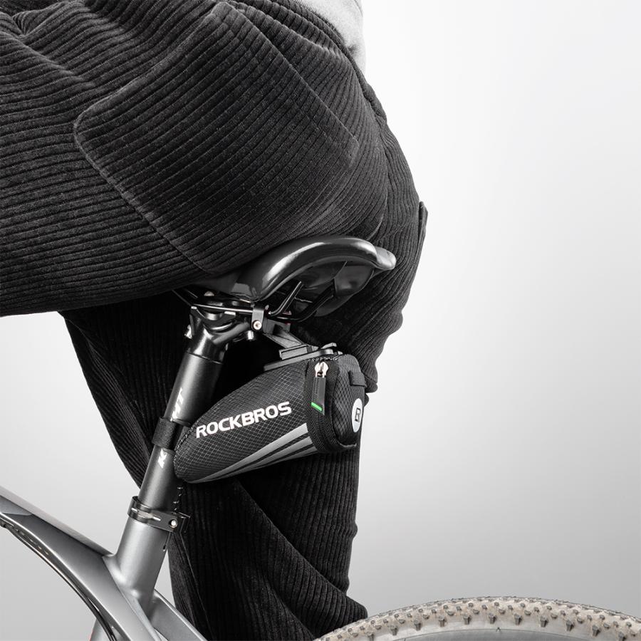 サドルバッグ ロードバイク おしゃれ リアバッグ 極小 ミニ Df C28bk Rockbros 通販 Yahoo ショッピング