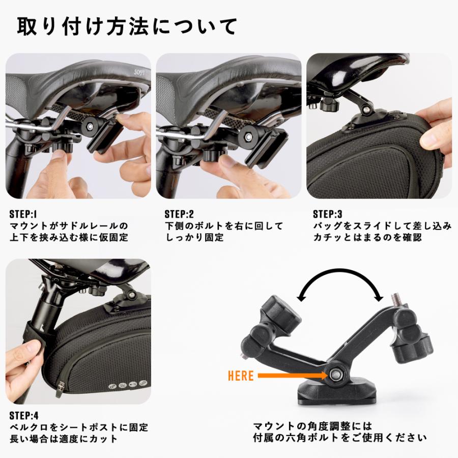 アルプス自転車帆布製サドルバック　未使用品 犬印純綿6号帆布 自転車用サドルバッグ（小） | 自転車鞄,サドル