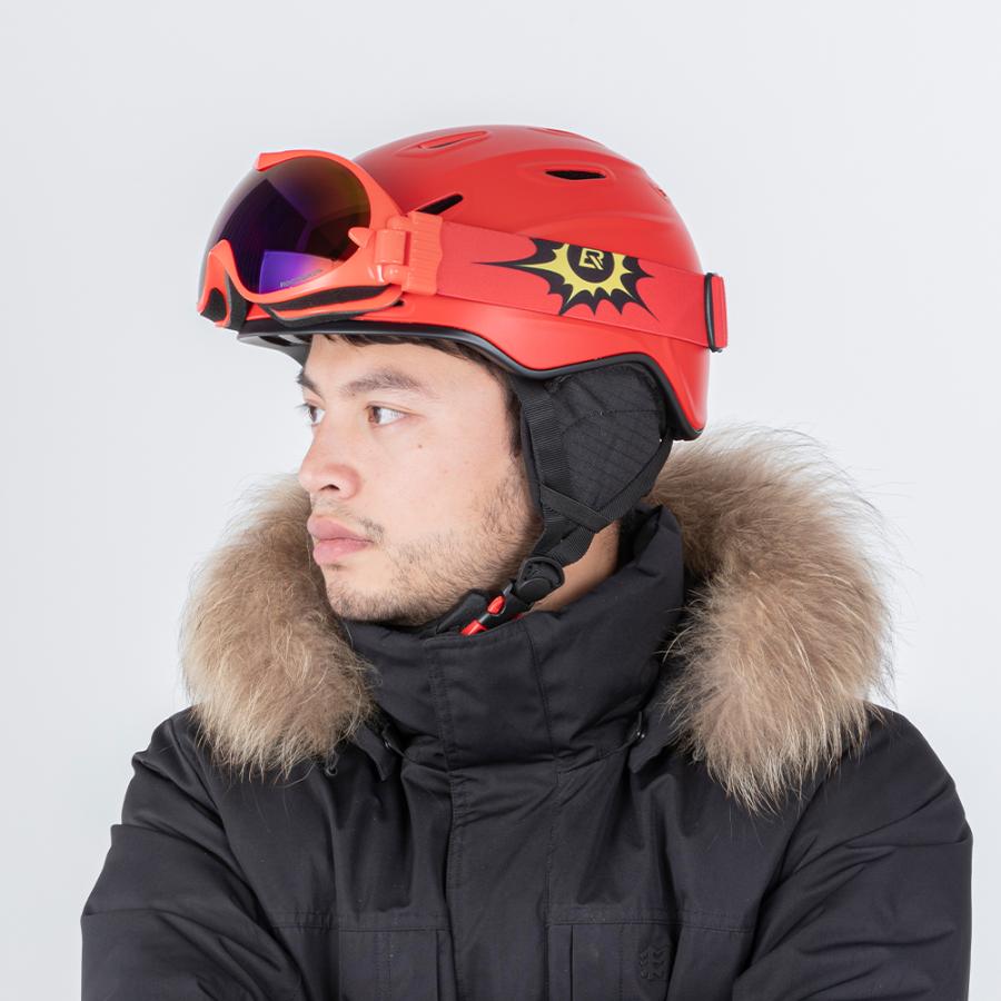 スキー スノー ヘルメット スノボ スノーボード サイズ調整可能 軽量 通気性 メンズ レディース ロックブロス｜rockbros｜21