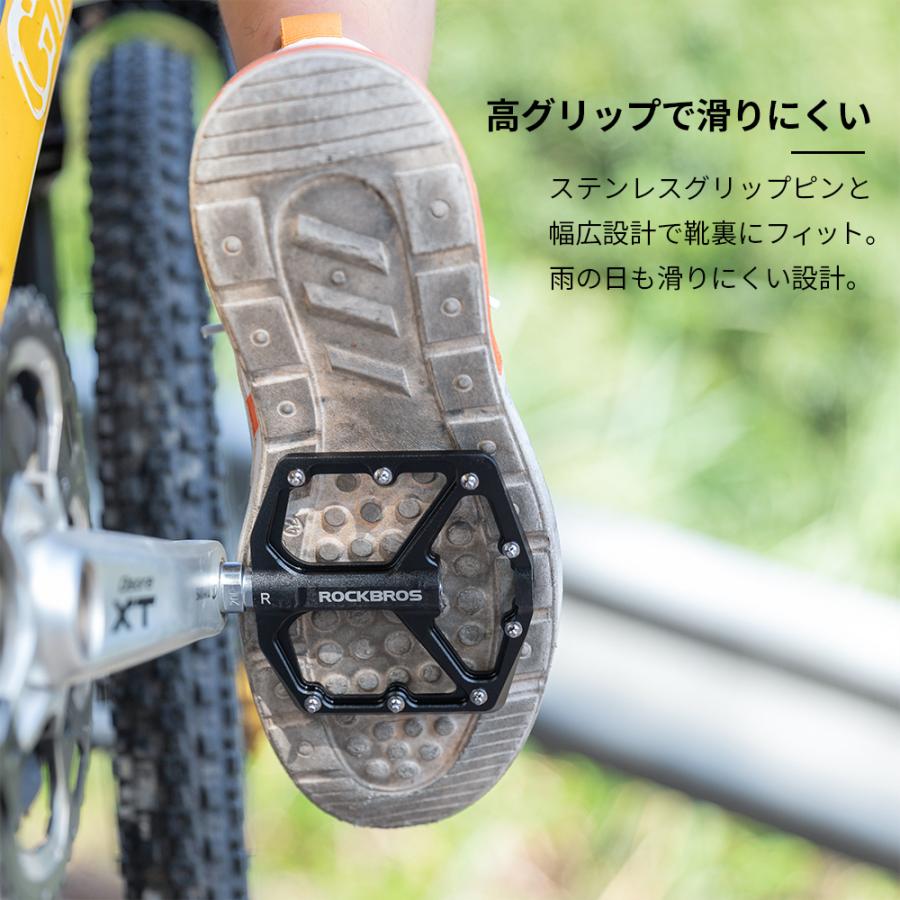 2021春大特価セール！ MKS 三ヶ島製作所 自転車 ペダル GR-10 プラットフォームペダル ブラック