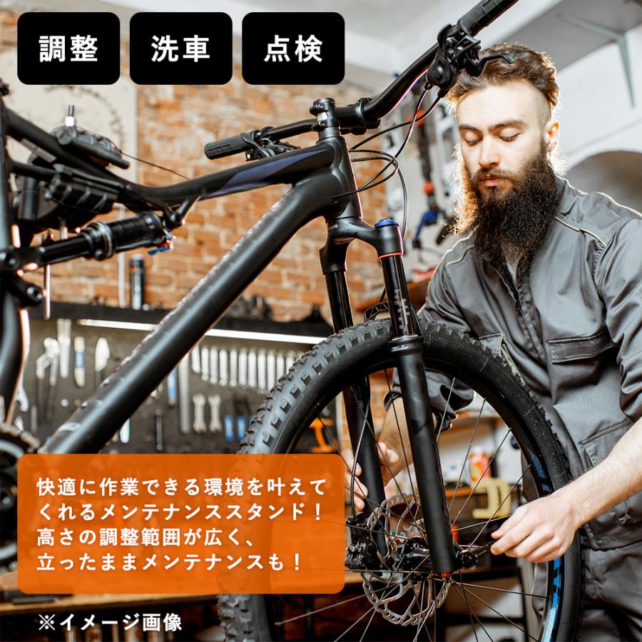 ROCKBROS メンテナンススタンド ワーク ディスプレイ 自転車 高さ 角度