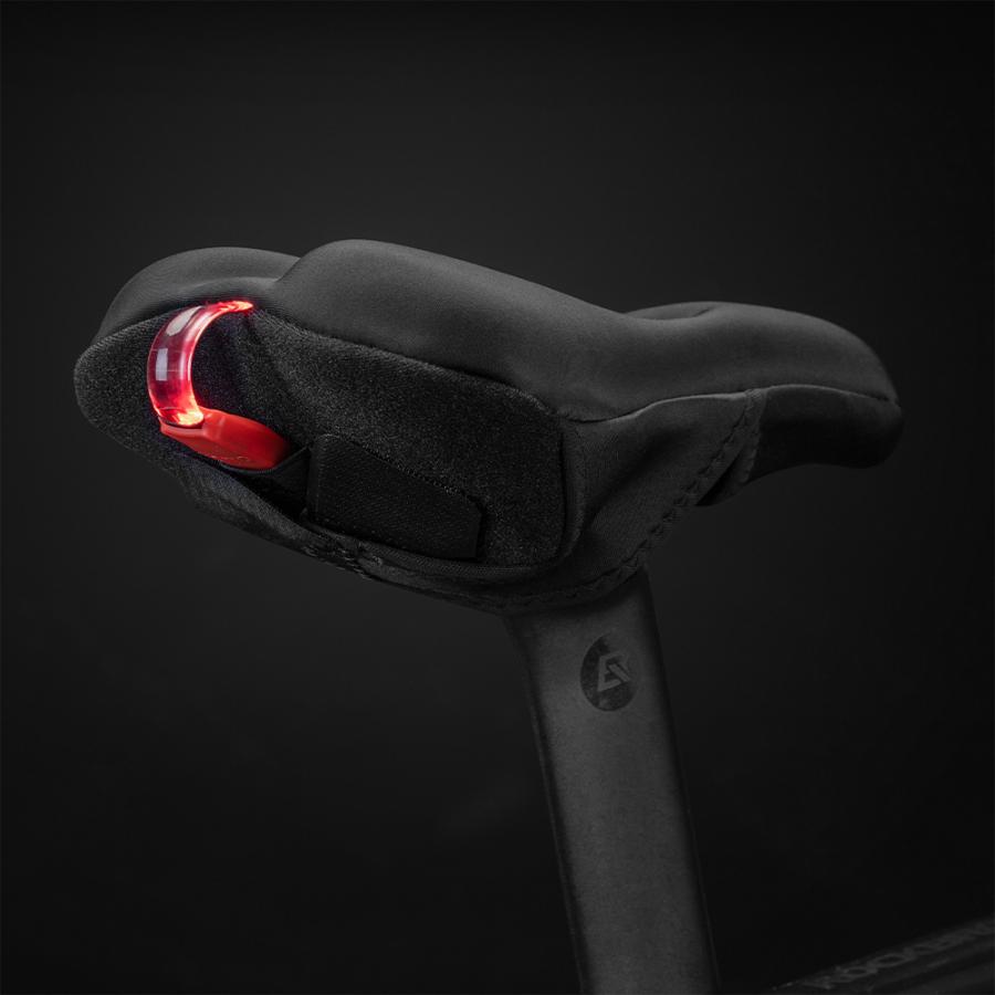 ROCKBROS サドルカバー サドル 自転車 テールライト付 痛くない 衝撃