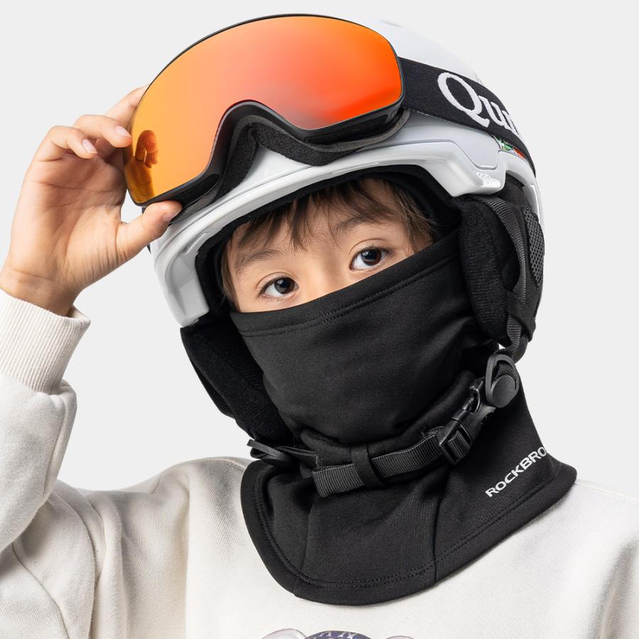 ROCKBROS キッズ バラクラバ フェイスカバー ジュニア 子供用 スケボー