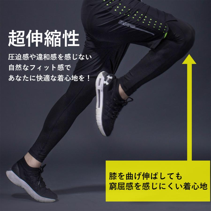 ROCKBROS スポーツタイツ スパッツ レギンス コンプレッションウェア