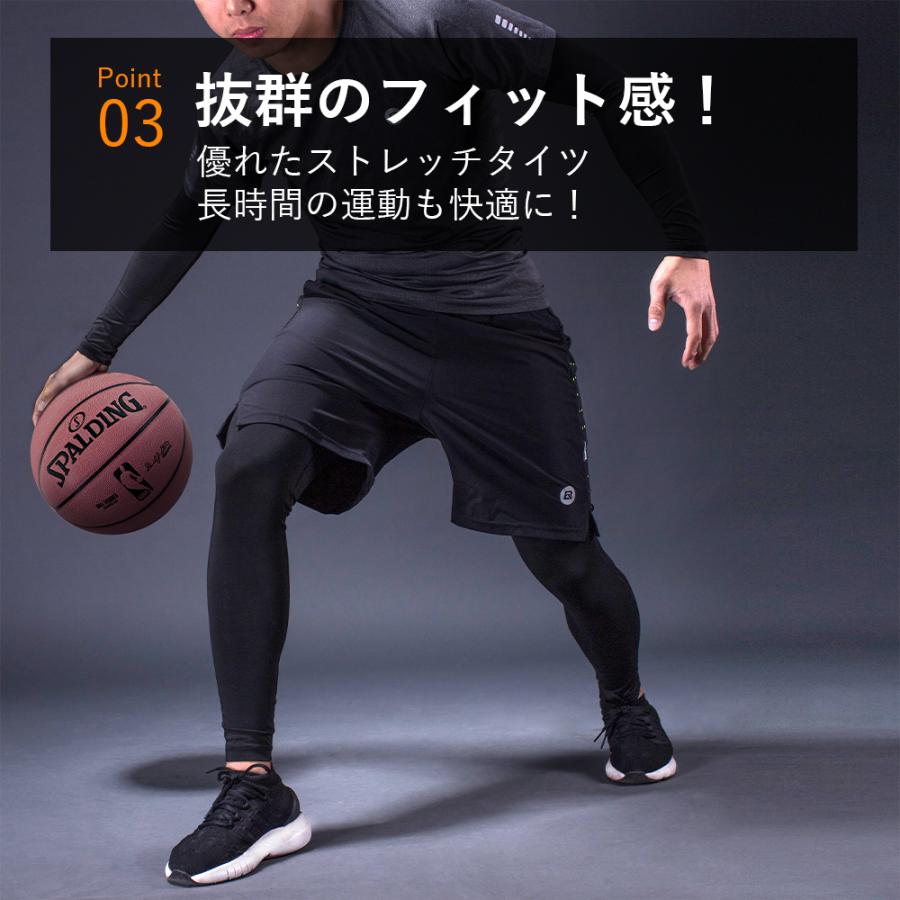 ROCKBROS スポーツタイツ スパッツ レギンス コンプレッションウェア
