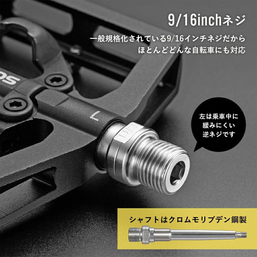 自転車用フラットペダル　RINDOW Amazon | GORIX(ゴリックス) 自転車ペダル フラットペダル [幅広
