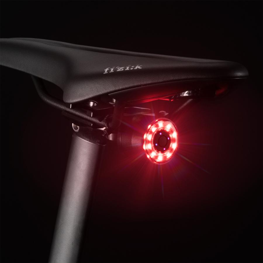 自転車 テールライト 明るい USB充電 防水 サドル シートポスト 点灯モード5種類 7色モード ロックブロス｜rockbros｜12