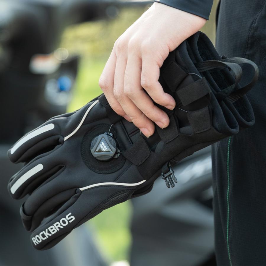 ROCKBROS グローブ 自転車 バイク スキー アウトドア サイクルグローブ
