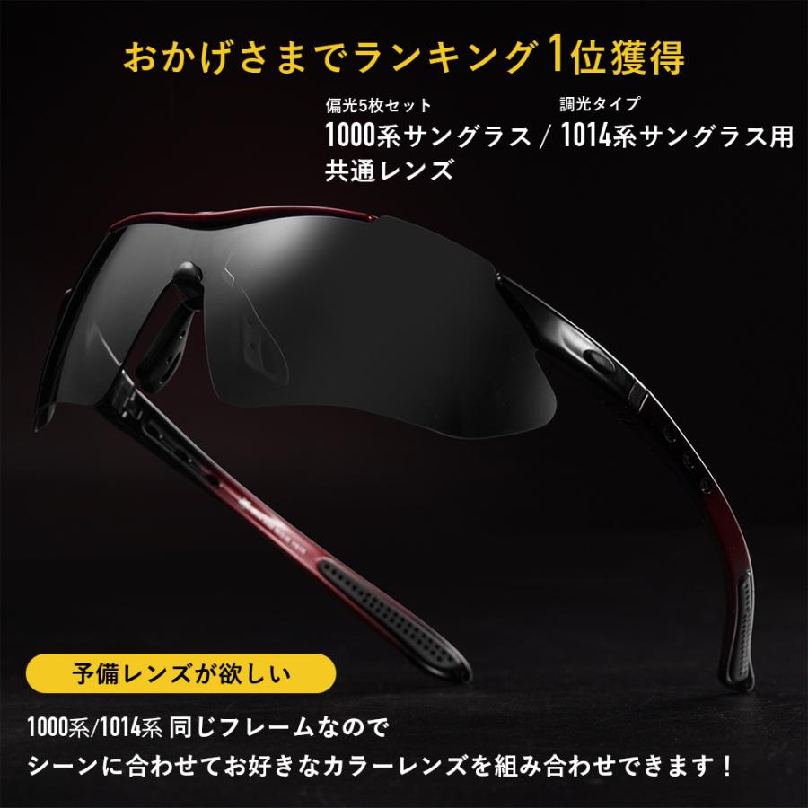 す〜〜　調光レンズのみ サングラス レンズのみ 1000系/1014系用 偏光レンズ カラーレンズ 予備