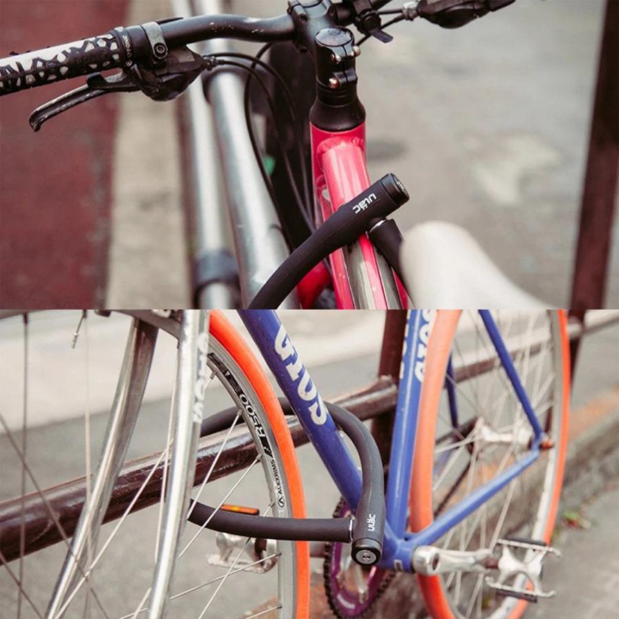 ROCKBROS 自転車 バイク 鍵 ワイヤーロック 頑丈 太い 長い 70cm