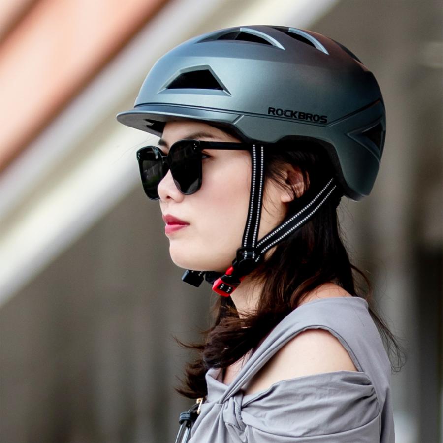 ROCKBROS 【☆50％OFF☆ ＼6/1までSALE中／】ヘルメット 自転車 つば