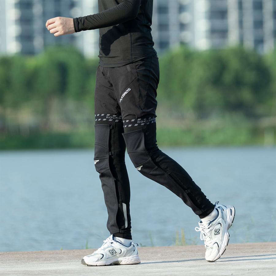 ROCKBROS レッグウォーマー カバー メンズ レディース ロング 二