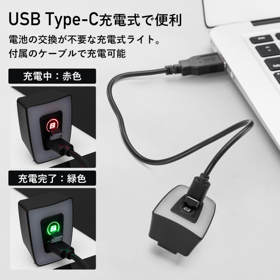 ROCKBROS 自転車 テールライト ヘルメット取り付け 3way シートポスト