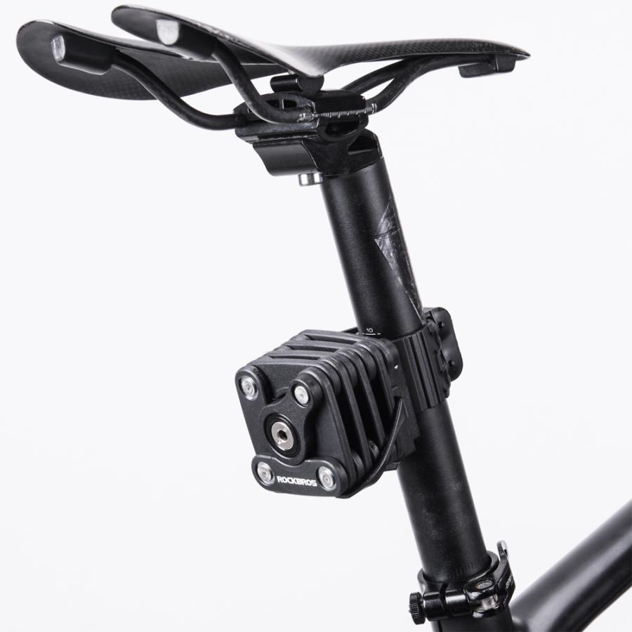 ROCKBROS 自転車 バイク 鍵 ブレードロック 頑丈 重量感 切れない