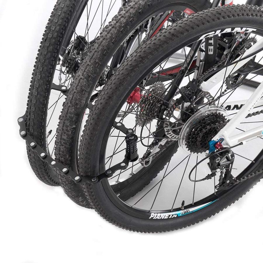 ROCKBROS 自転車 バイク 鍵 ブレードロック 頑丈 重量感 切れない