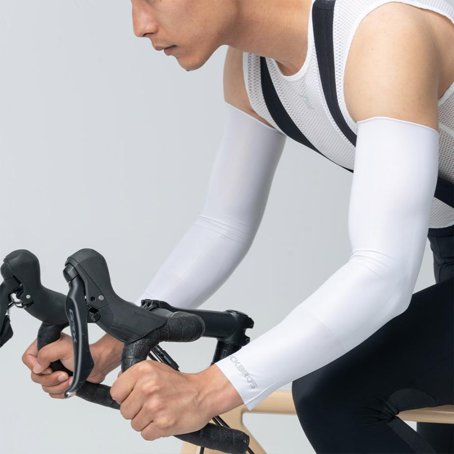 在庫限り】アームカバー UVカット UPF50+ 冷感 ロング シームレス