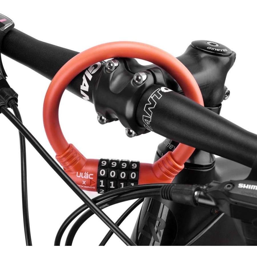ROCKBROS 自転車 鍵 ワイヤーロック ダイヤル式 4桁 頑丈 太い ROCKBROS 自転車 鍵 ワイヤーロック ダイヤル式 4桁 頑丈 太い