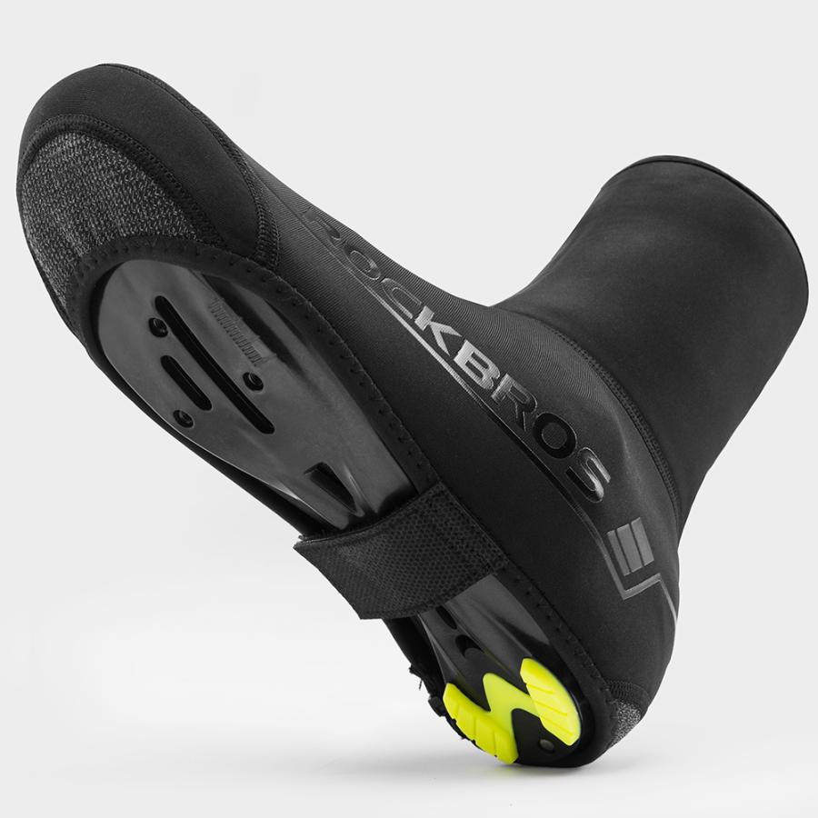 ROCKBROS シューズカバー 自転車 秋冬 防風 防寒 撥水 メンズ