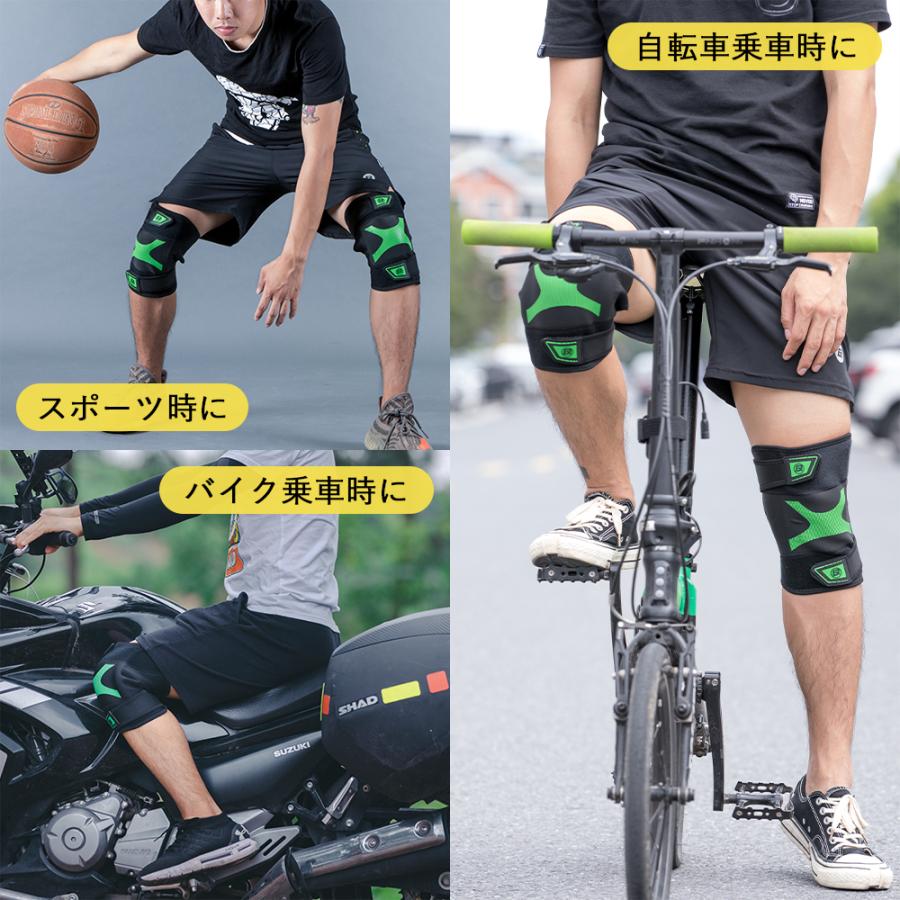 膝用サポーター サイクリング スポーツ 日常のサポート 片足分 運動時のサポート けが予防 ロードバイク Kogata Lf3103 Rockbros 通販 Yahoo ショッピング