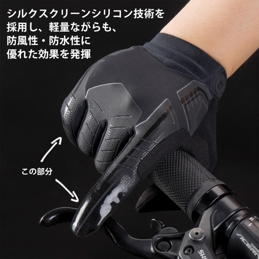 ROCKBROS グローブ 自転車 サイクルグローブ 手袋 フルフィンガー