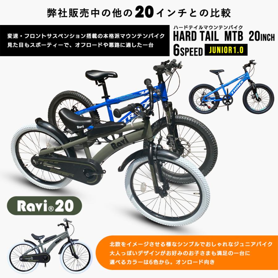 自転車 子供用 インチ 22インチ 男の子 女の子 おしゃれ 充実付属 Ravi ジュニア用 Vi Ez Ravi21 Rockbros 通販 Yahoo ショッピング