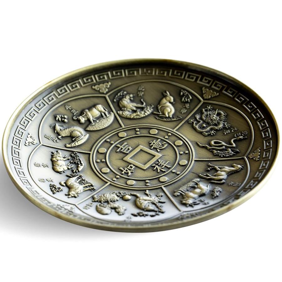 お香たて お香立て オシャレ 吉祥如意 十二支 お香 皿 コーン スティック 干支 香炉 インセントスタンド 風水 瞑想 香道 仏壇 DANNYLIB | ブランド登録なし