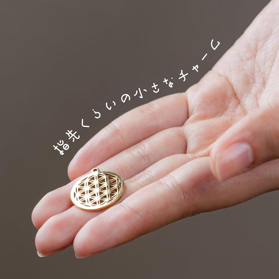 チャーム フラワーオブライフ DIY クラフト ハンドメイド パーツ ストラップ ペンダント アクセサリー 手作り DANNY LIB |  | 04