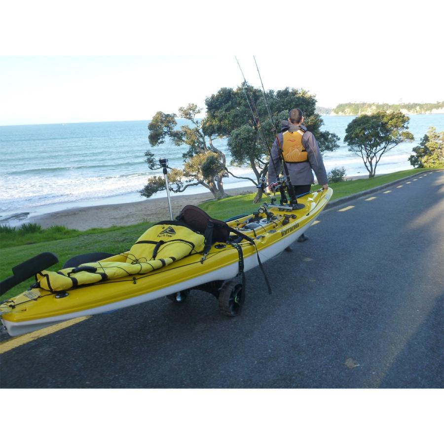 カヤック　二馬力　ドーリー　レイルブレイザ Amazon | C-TUG カヤック カヌー カート ベルト付き by Rail