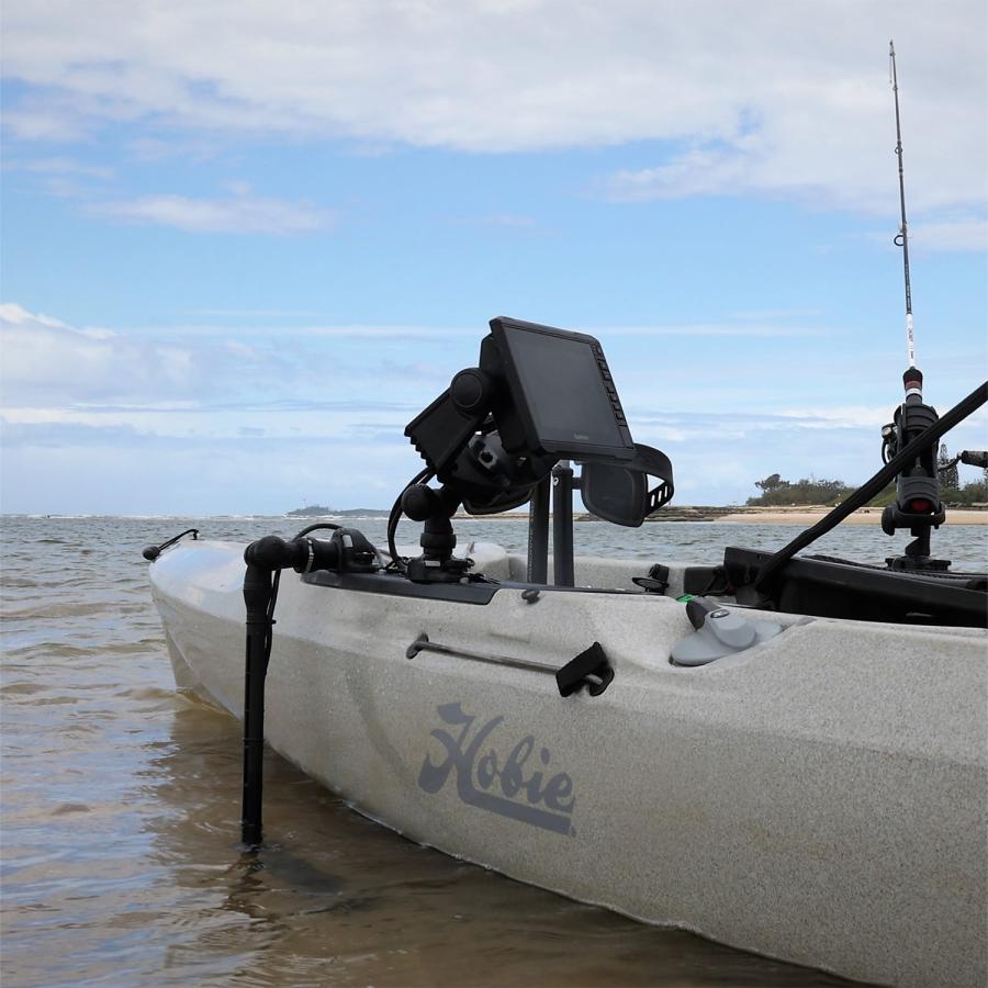 Rail Blaza (レイルブレイザ) フィッシュファインダーマウントRロック ガーミン用 カヤック 魚探 マウント パーツ フィッシング