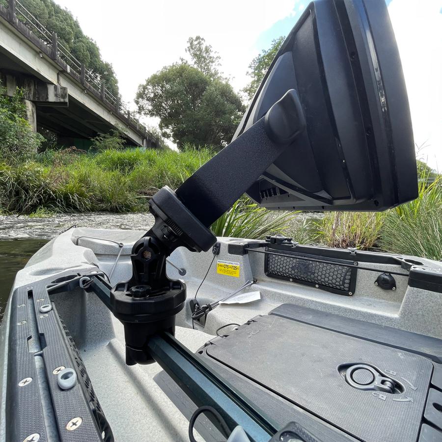 Rail Blaza (レイルブレイザ) HEXX フィッシュファインダーマウント カヤック 魚探 マウント パーツ フィッシング