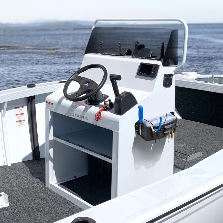 Rail Blaza (レイルブレイザ) タックルキャディ コンソール トラックマウント 直付けネジ・スクエアトラックボルト付属 ボート