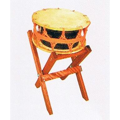 明鏡 締太鼓 並附ひも締 目有合板胴