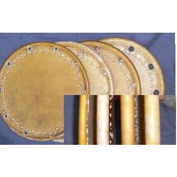 浅野太鼓　締太鼓　二丁掛 明鏡 締太鼓 二丁掛ひも締 目有合板胴 : ロッキンダディ - 通販