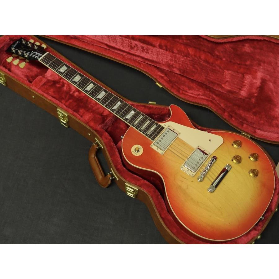 Les Paul Gibson Standard 50s Plain Top Washed Cherry Burst 