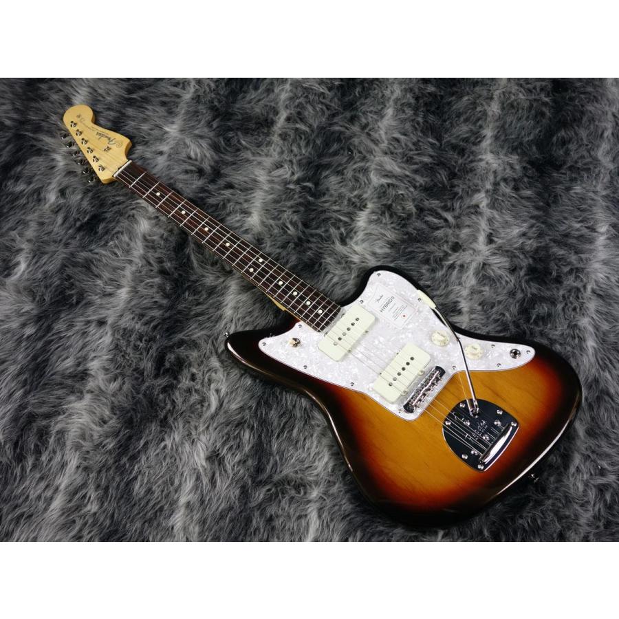 独特な Japan Fender 2021 Sunburst 3-Color Metallic RW Jazzmaster II Hybrid Japan In Made Collection エレキギター