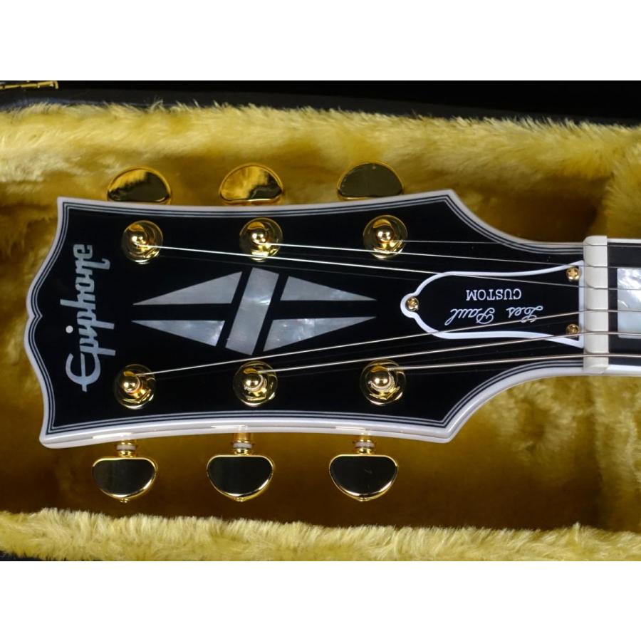 Epiphone ＜エピフォン＞ Inspired By Gibson Custom Les Paul Custom Alpine White｜rockin-nagoya-sakae｜05