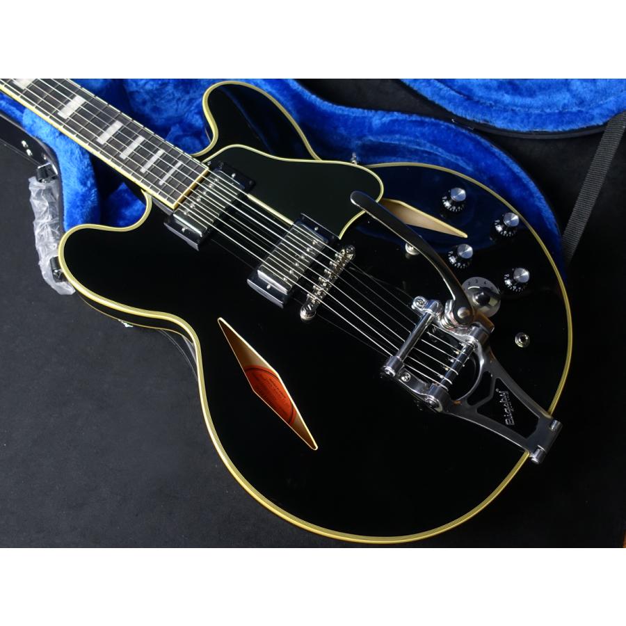 Epiphone Shinichi Ubukata ES-355 Custom Bigsby ver.02 Ebony