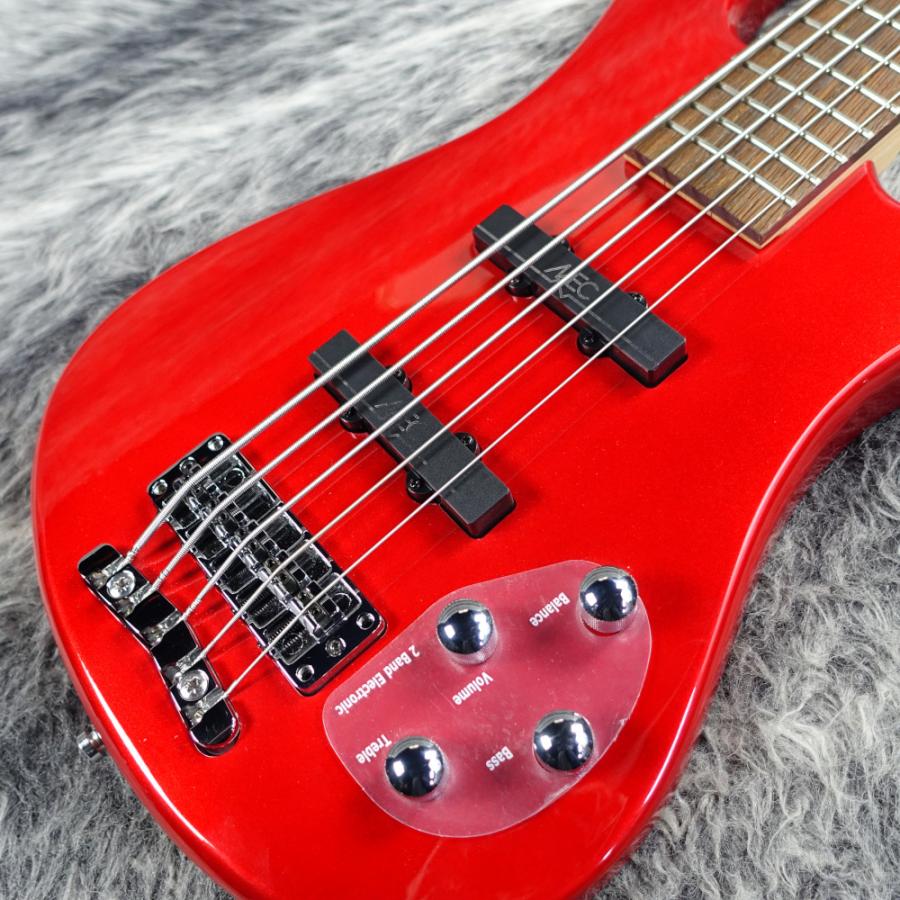 Warwick Rock Bass Streamer LX 5 Metallic Red High Polish【B級特価