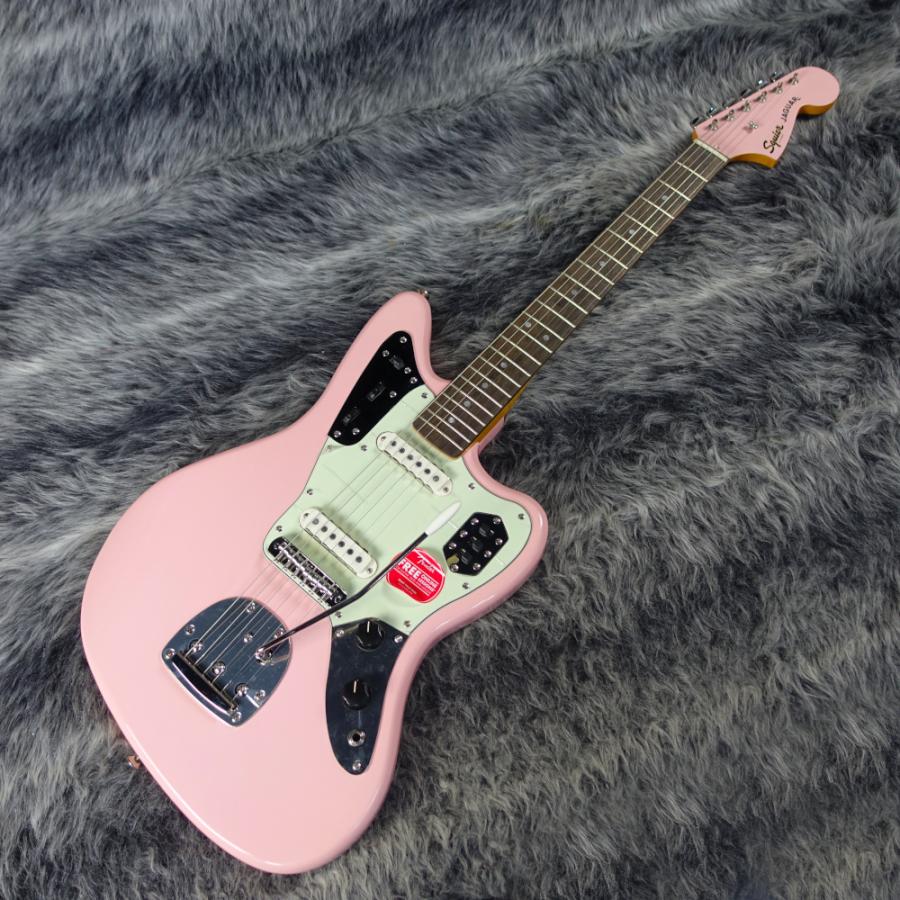 Squier classic vibe 60s jaguar シェルピンク Squier Squier FSR Classic Vibe '60s Jaguar Matching Headstock