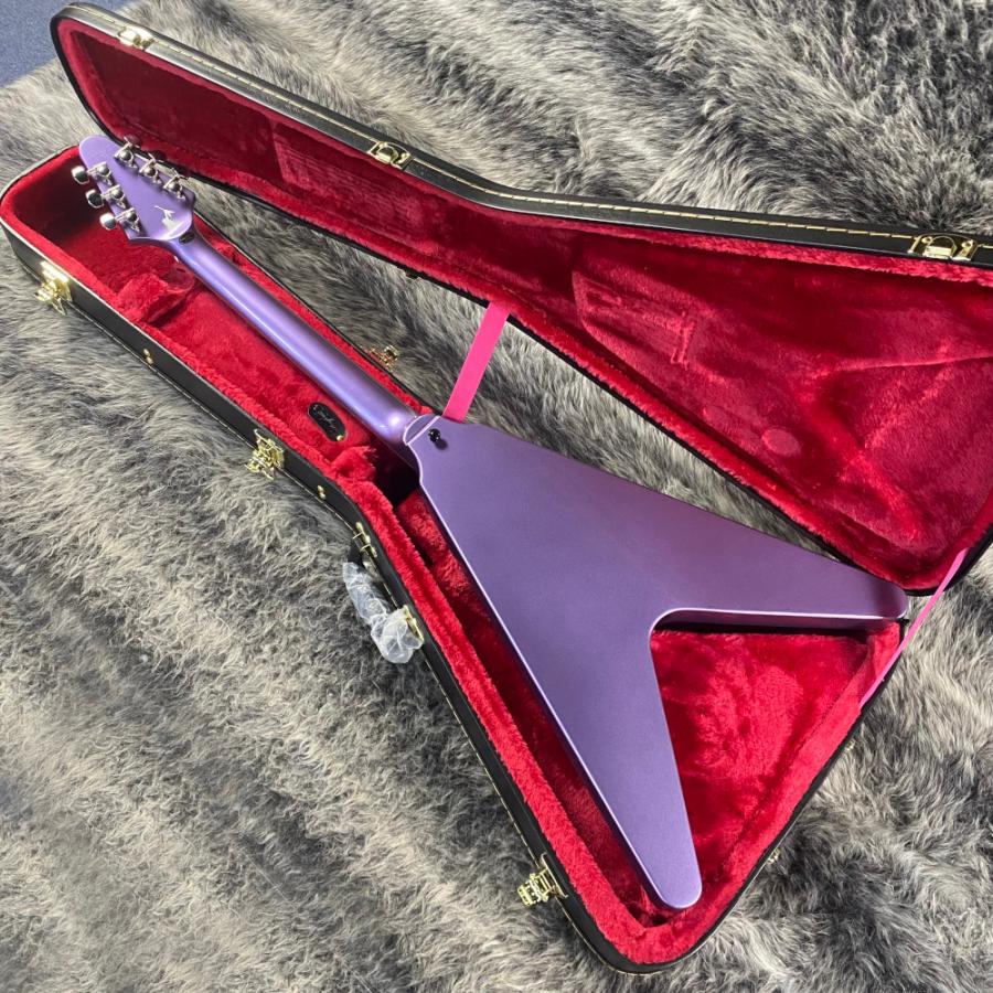 Epiphone Kirk Hammett 1979 Flying V Purple Metallic｜rockin｜09