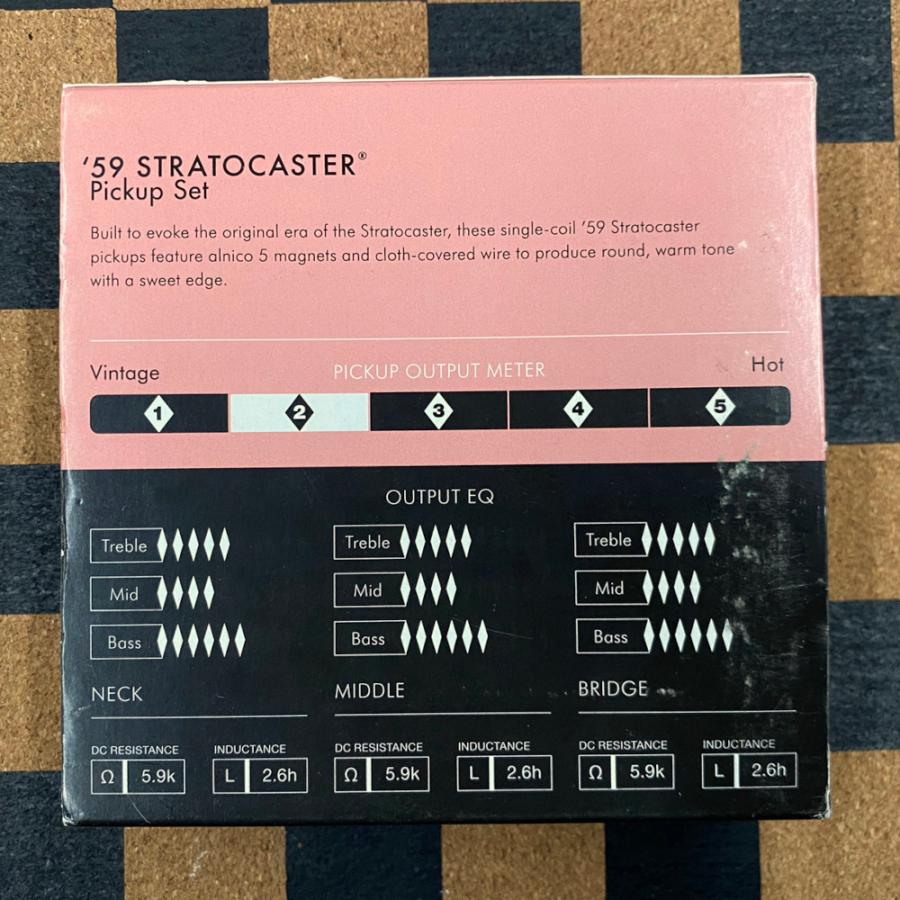 Fender（フェンダー） Pure Vintage '59 Stratocaster Pickup Set