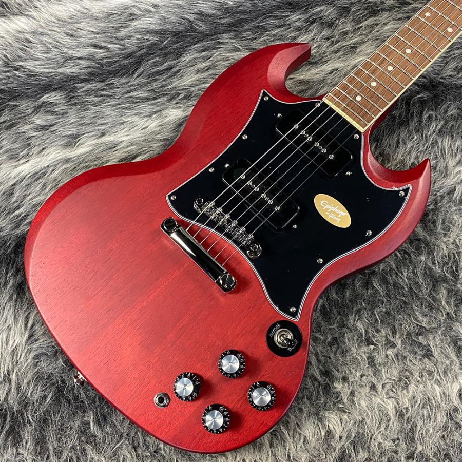 Epiphone（エピフォン） Epiphone SG Classic Worn P-90 Worn Cherry