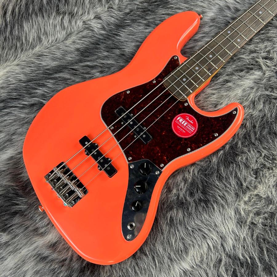 Squier Squier Classic Vibe 60s Jazz Bass Tahitian Coral : ロッキン
