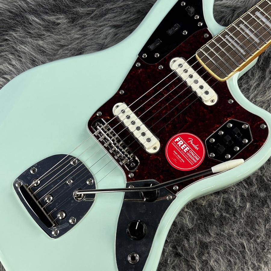 Squier Squier Classic Vibe '70s Jaguar Surf Green : ロッキン