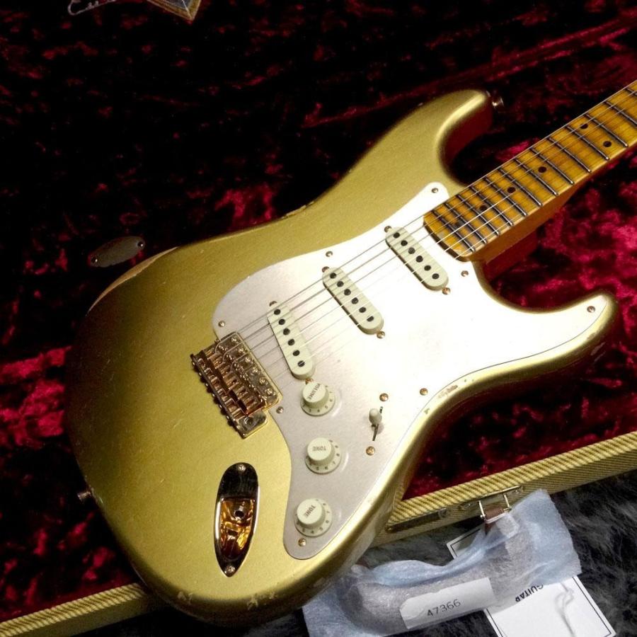 Fender Custom Shop Limited Edition 1957 Stratocaster w/Gold Hardware Relic AGED HLE GOLD rockin