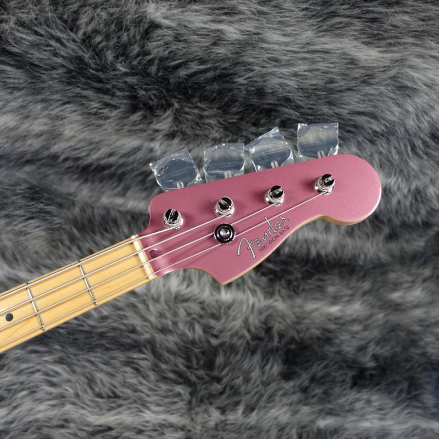 Fender Made In Japan Hybrid II Precision Bass Burgundy Mist Metallic with Matching Head｜rockin｜03