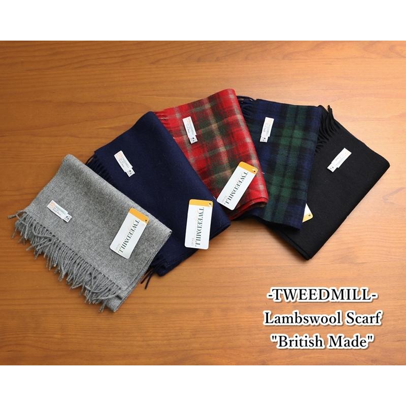 TWEED MILL（ツイードミル） マフラー ウール ラムウール スカーフ