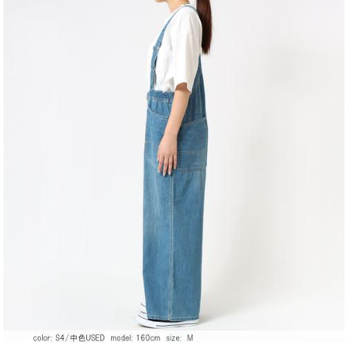 Cafetty（カフェッティ） ワークサロペット 体型カバー レディース 40