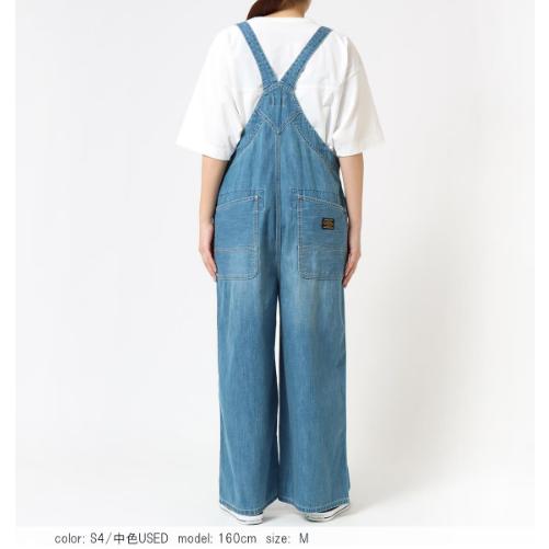 Cafetty（カフェッティ） ワークサロペット 体型カバー レディース 40