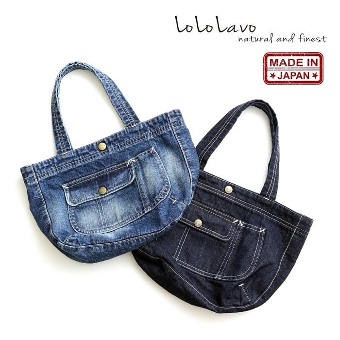 LoLoLavo ロロラボ ワークトート デニムバッグ 山陽ハイクリーナー